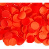 3x zakjes van 100 gram party confetti kleur rood - Confetti