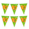 Paperdreams verjaardag 40 jaar thema vlaggetjes - 2x - feestversiering - 10m - folie - dubbelzijdig - Vlaggenlijnen