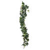 Groene klimop hangplanten 180 cm kunstplanten slinger woonaccessoires/woondecoraties - Kunstplanten