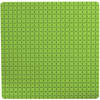 MSV Douche/bad anti-slip mat badkamer - rubber - limegroen - 54 x 54 cm - Badmatjes