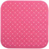 MSV Douche/bad anti-slip mat badkamer - rubber - fuchsia roze - 54 x 54 cm - Badmatjes