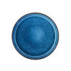 Bitz® 821253 - 6 stuks Aardewerk Dinerborden 27x2,5 cm Blauw/Zwart