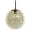 Light and Living hanglamp - brons - glas - 2958785