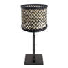 Steinhauer tafellamp Stang - zwart - metaal - 20 cm - E27 fitting - 3707ZW