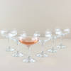 OTIX Champagnecoupe Glazen - 6 Stuks - Glas - Champagneglazen - Pornstar Martini Glazen - Cocktailglazen