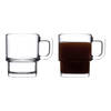 Pasabahce Koffie/thee glazen - set 2x stuks - transparant glas - 320 ml - Koffie- en theeglazen