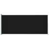 vidaXL Tuinscherm uittrekbaar 200x500 cm zwart