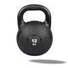 Matchu Sports Kettlebell - Heavy Duty 12 KG - Zwart - Rubber