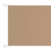 vidaXL Luifel verticaal 100x360 cm oxford stof taupe