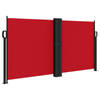 vidaXL Windscherm uittrekbaar 120x1000 cm rood