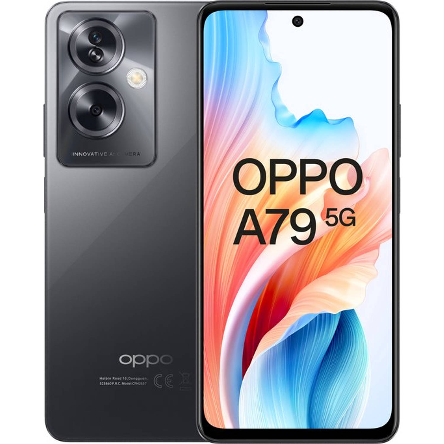 OPPO A79 5G Mystery Black - 4GB + 128GB - NLBE versie