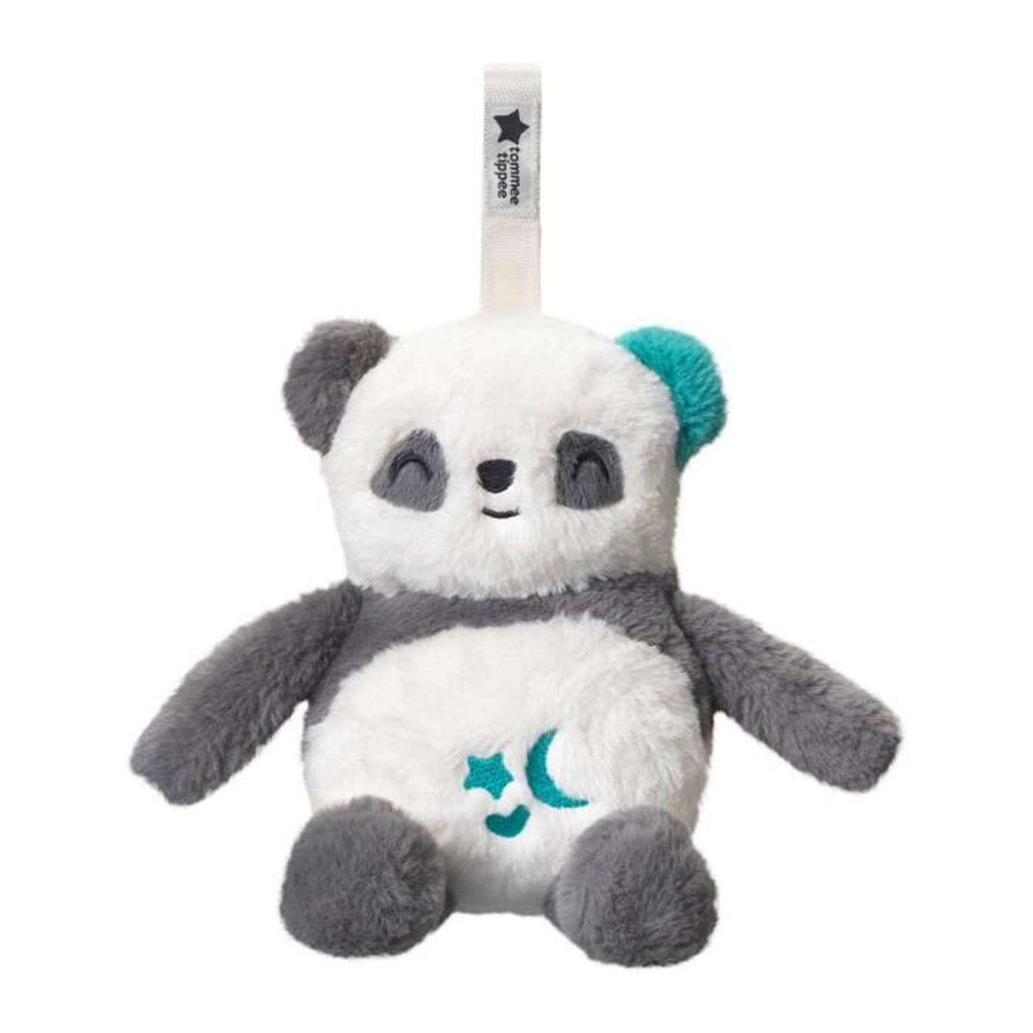 Tomme Tippee, Luxe nachtlampje van pluche met CrySensor, 6 rustgevende geluiden, USB, machinewasbaar, Pippo de Panda