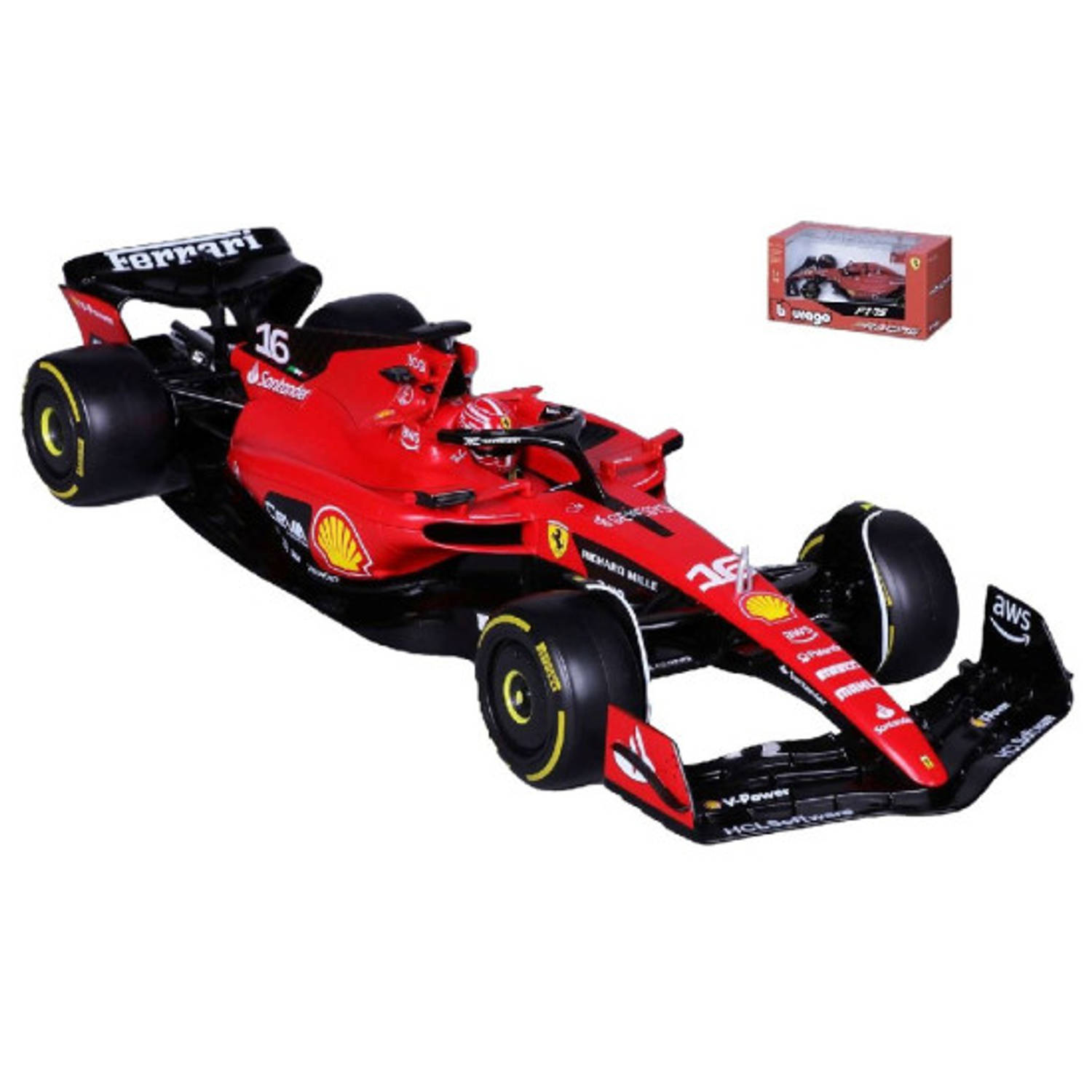 BBurago - Ferrari SF-23 - Season 2023 - Charles Leclerc #16 - 1:43