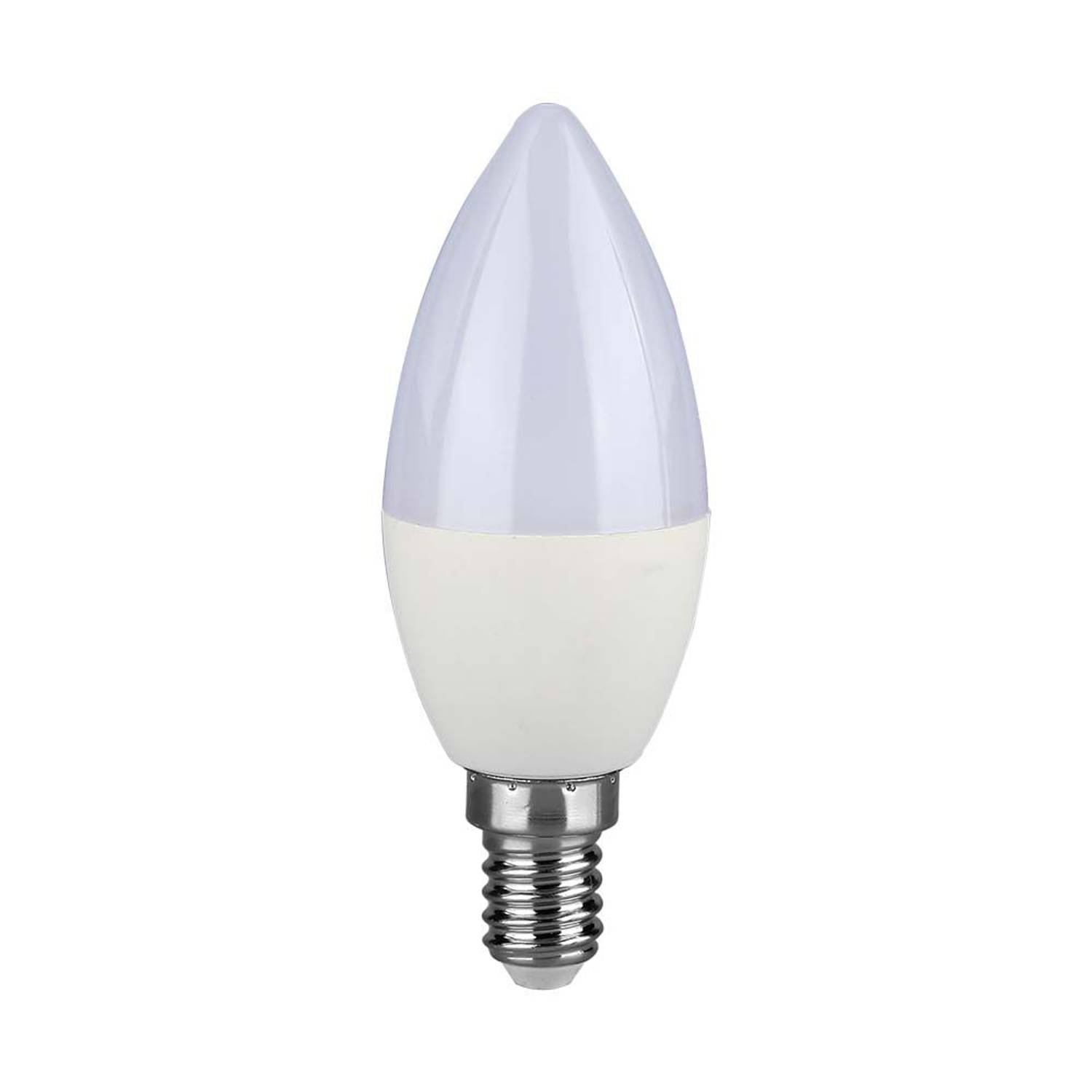 V-TAC VT-293D-N LED Lamp Kaars E14 Samsung IP20 Wit 5,5 Watt 470 Lumen 3000K 5 Jaar