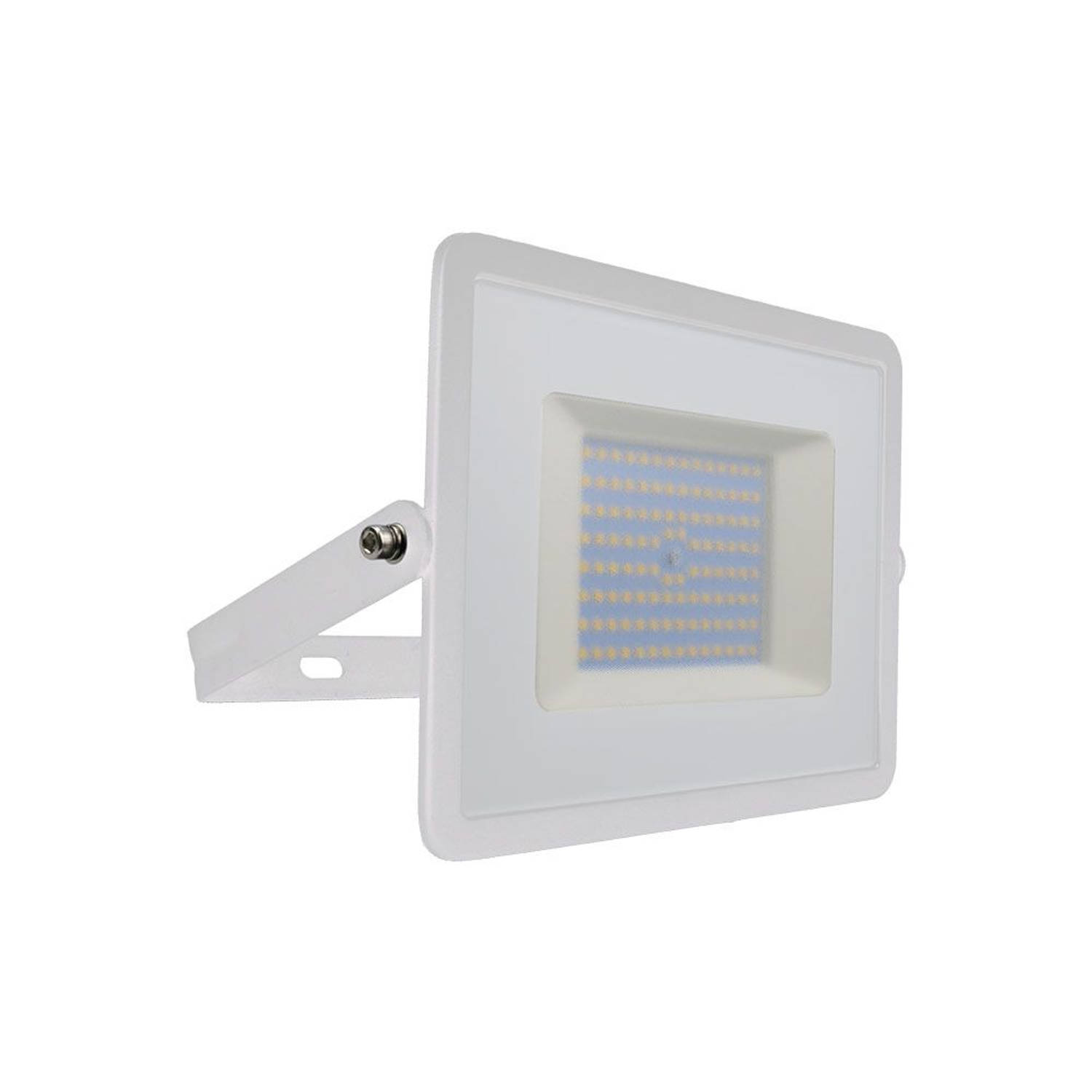 LED schijnwerper 100W wit Slimline E-serie - Wit 6500K