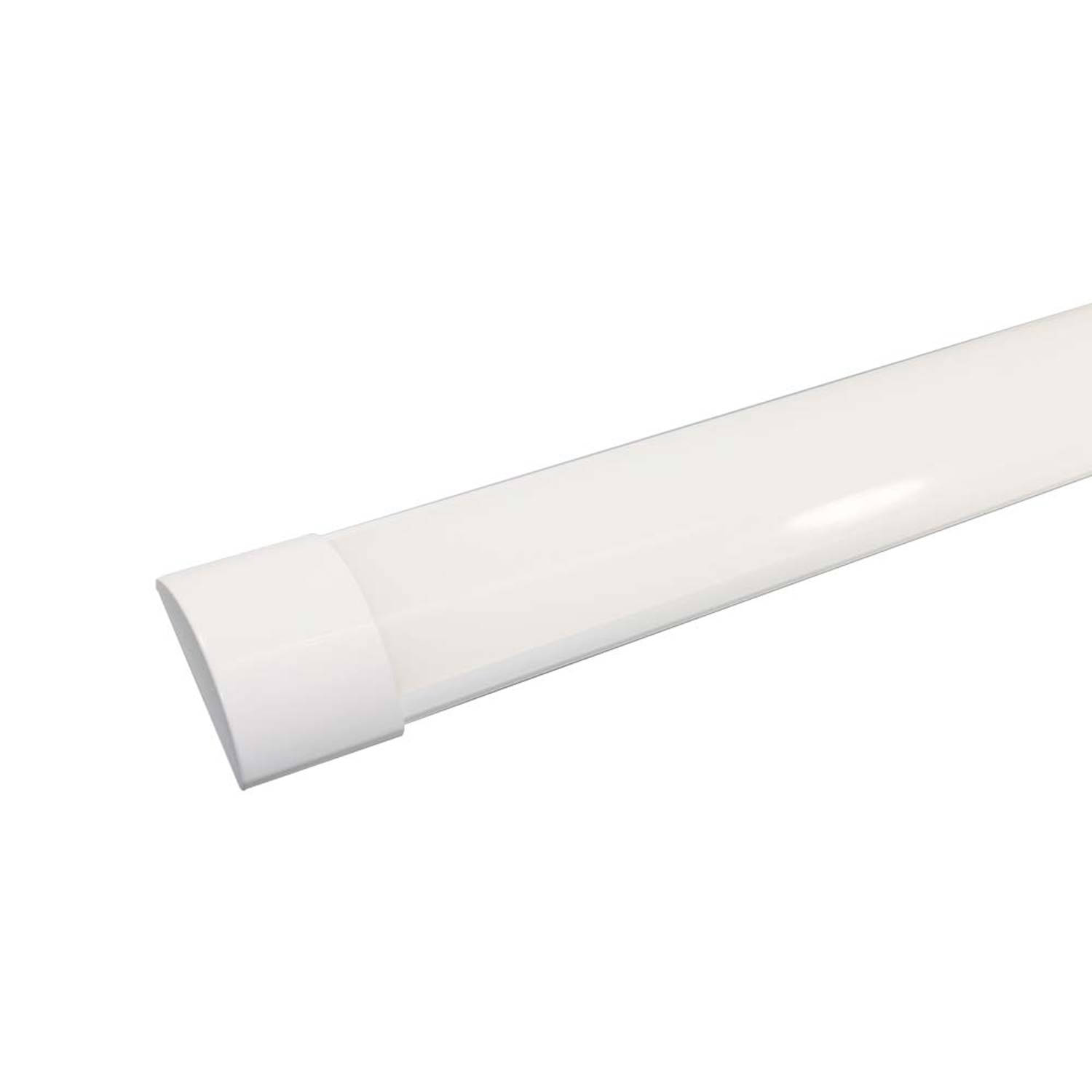 LED Indoor Slim Fitting Light - 38W - Day White 4000K - SMD - White - 155 Lumen - Plastic - 1500x75x24mm - IP20 - 25000 H. Life Long - Flicker Free