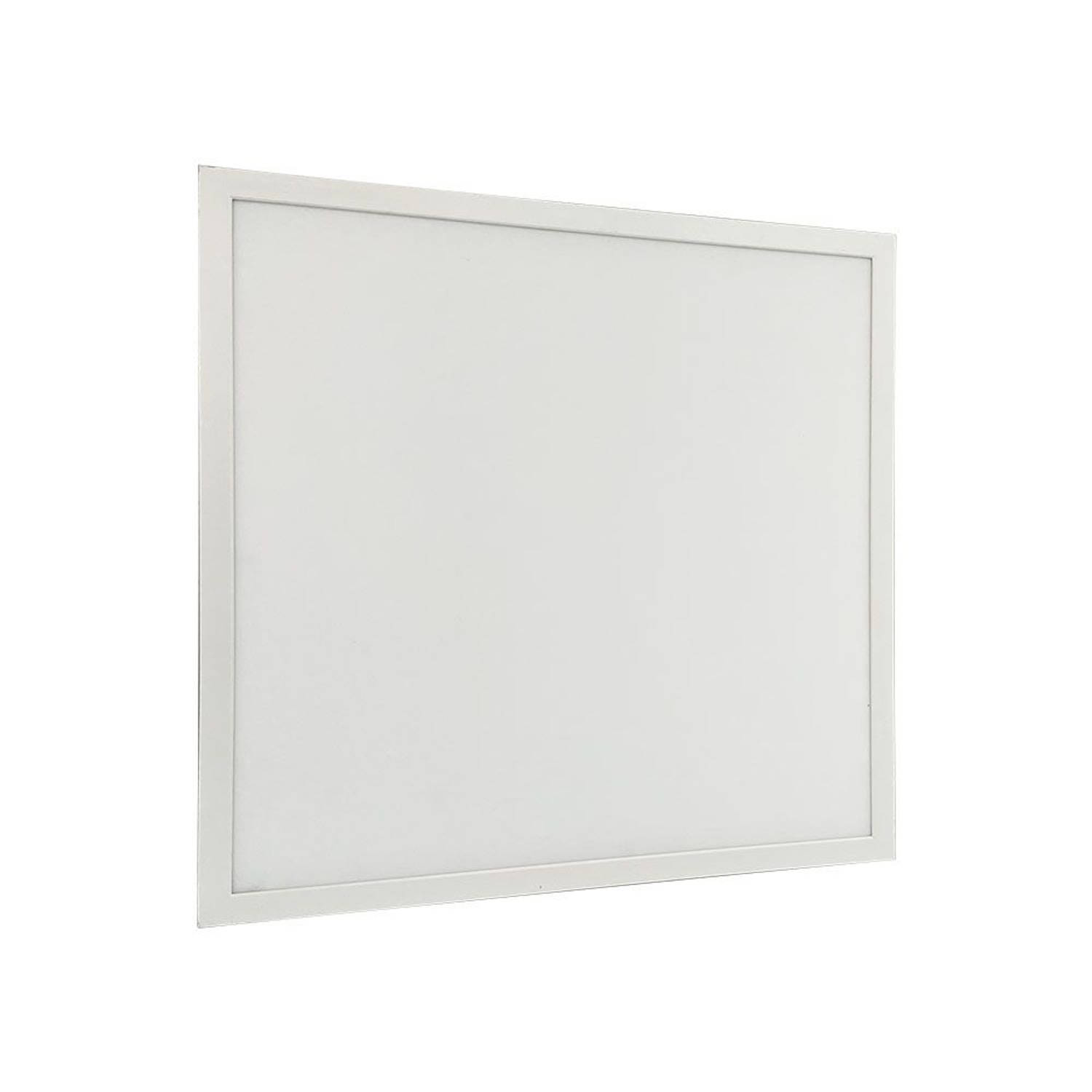 LED Panel 600x600mm - 40W - White 6500K - SMD - White - Square - Aluminium - 595x595x9mm - IP20 - 25000 H. Long Life - Pack of 6