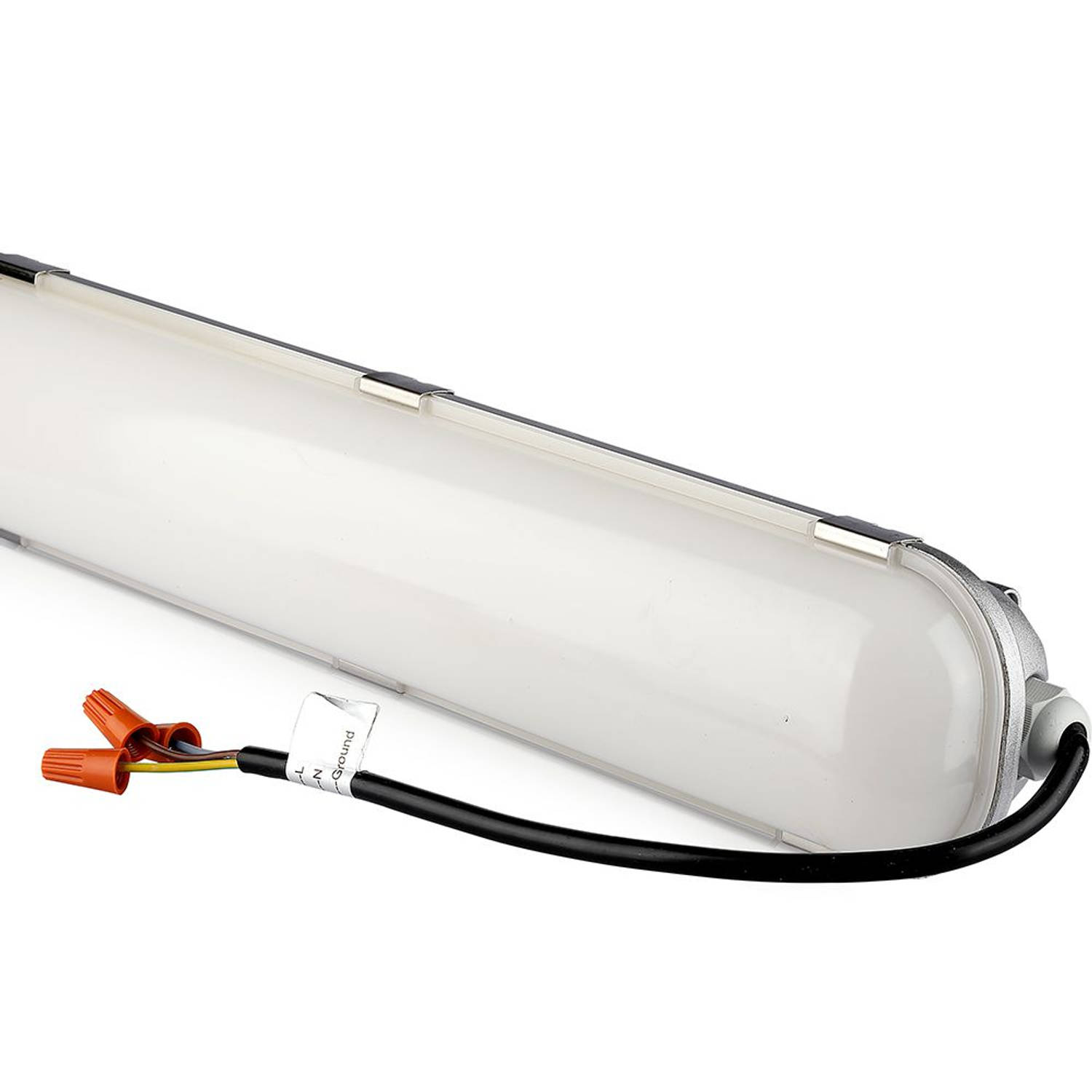 V-TAC VT-160-N Lamp voor vochtige ruimte Energielabel: E (A G) LED 60.00 W Daglichtwit Wit