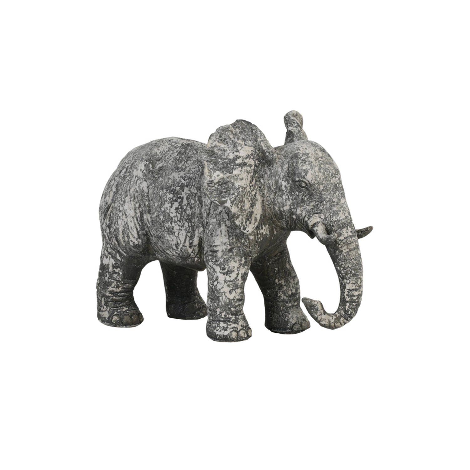 Light & living Light&Living Ornament ELEPHANT keramiek oud beton 18,5x30,5x24