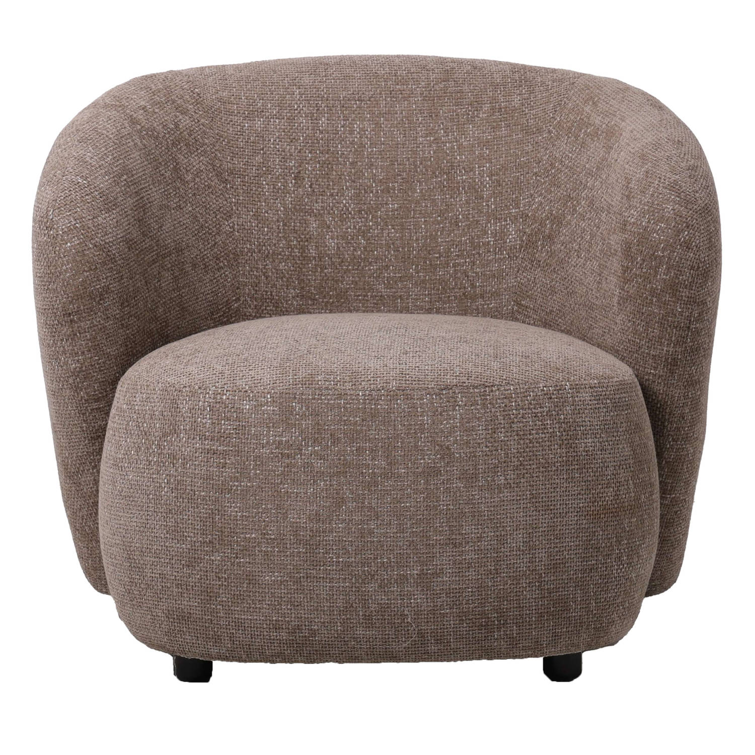 PTMD Aphrodite Taupe fauteuil legacy 3 mink fabric