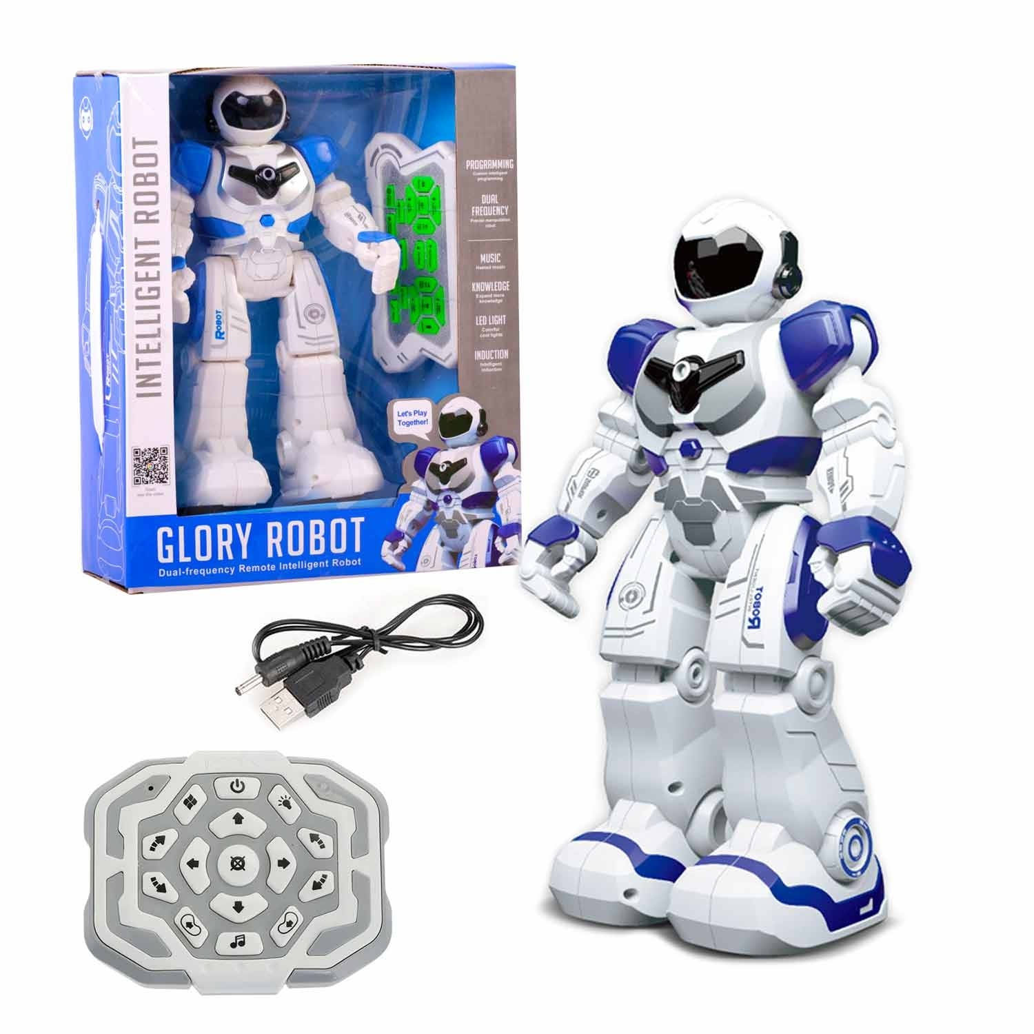 Allerion Intelligente Robot RC Robot Speelgoed Reageert op