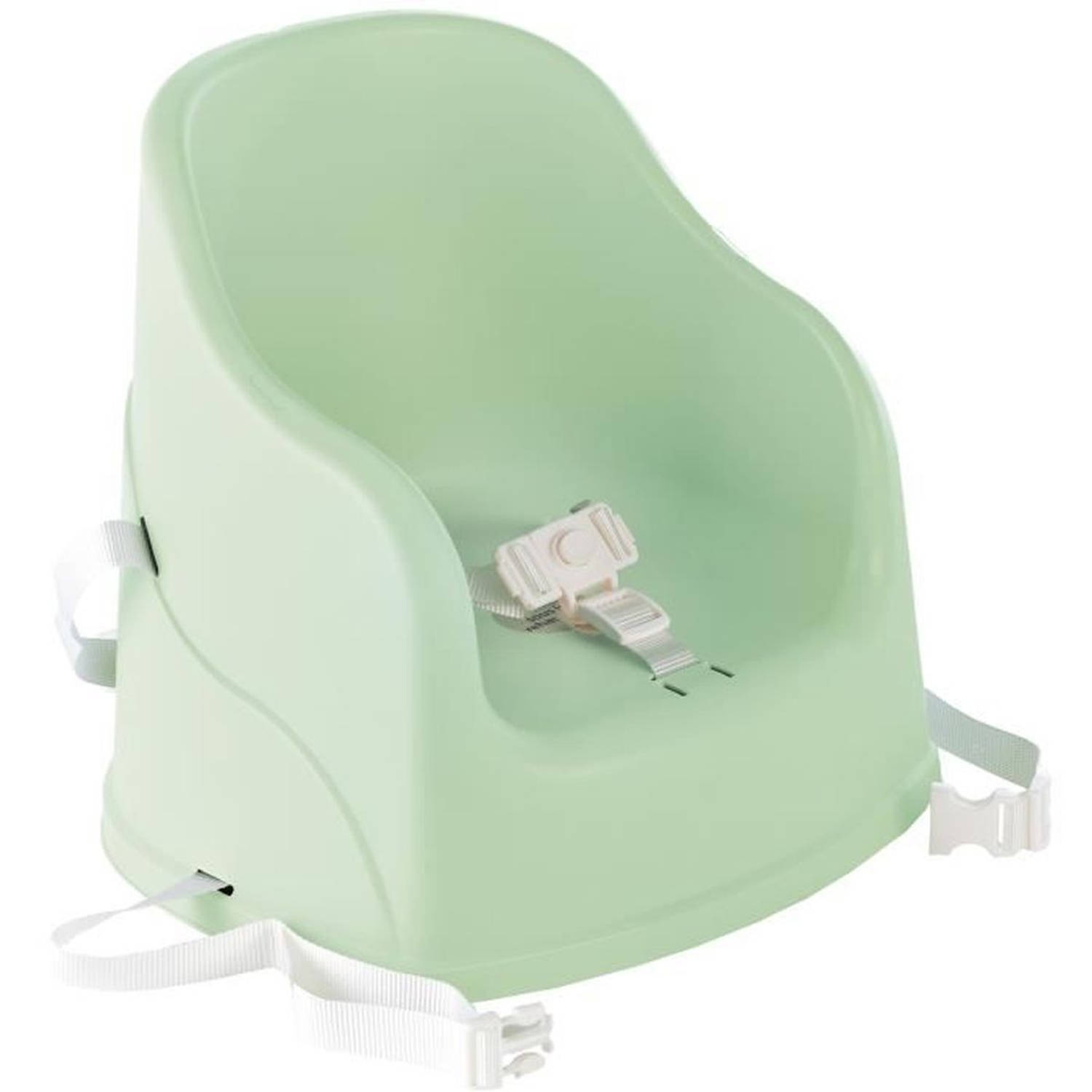 ThermoBaby Tudi Chair Booster - 6 tot 36 maanden - 3 -Point Safety Harness - Céladon Green