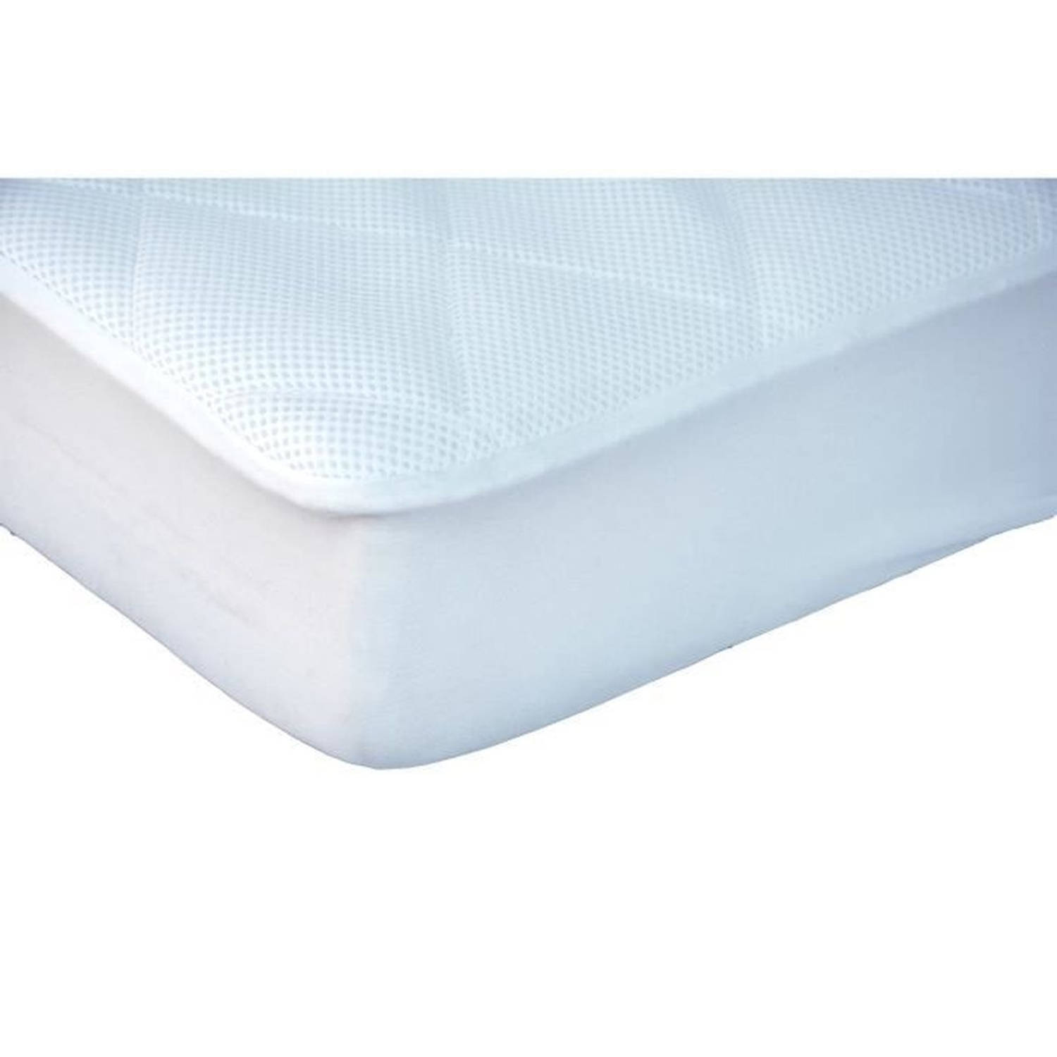DouxNid Nova Alese matrasbeschermer voor bed 70x140 cm wit 3D mesh
