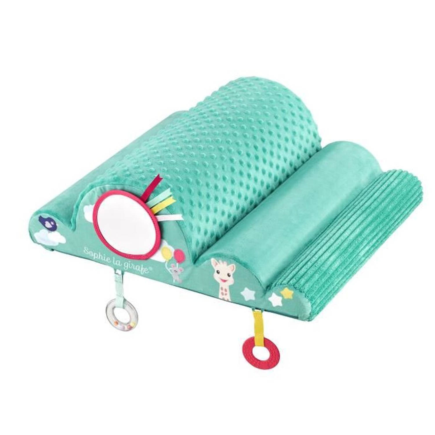 Sophie de Giraf Activity Cloud - Babyspeelgoed - Ontwikkeling en stimulatie voor baby's - Antislip - Vanaf 6 maanden - Meerkleurig