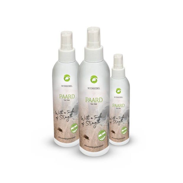 Scensebel – Paard – Tea Tree – Spray - Neutraliseert geur en verzorgt paard - With a touch of Strength – 250 ml