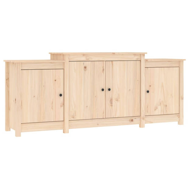 vidaXL Dressoir 164x37x68 cm massief grenenhout