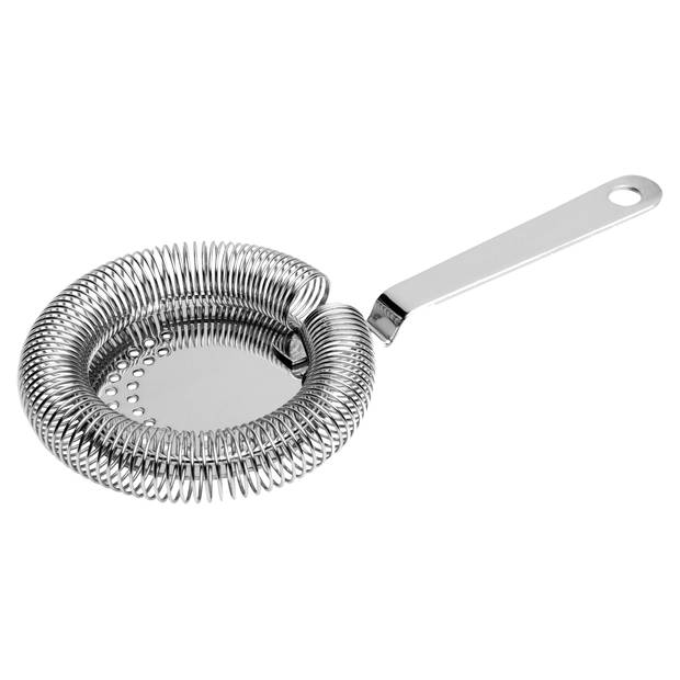 Bar Professional Cocktailstrainer Tools 20 x 10.5 x 3 cm Roestvrijstaal Zilver