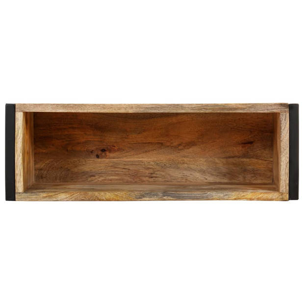 vidaXL Plantenbak 60x20x68 cm ruw mangohout