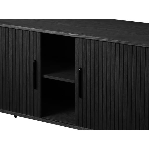 Giga Living - Dressoir Nola Zwart Eiken 180cm