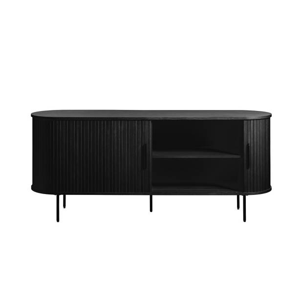 Giga Living - Dressoir Nola Zwart Eiken 180cm