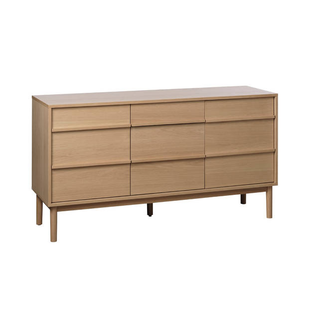 Giga Living - Dressoir Ponza Dressoir Naturel Eiken 140cm