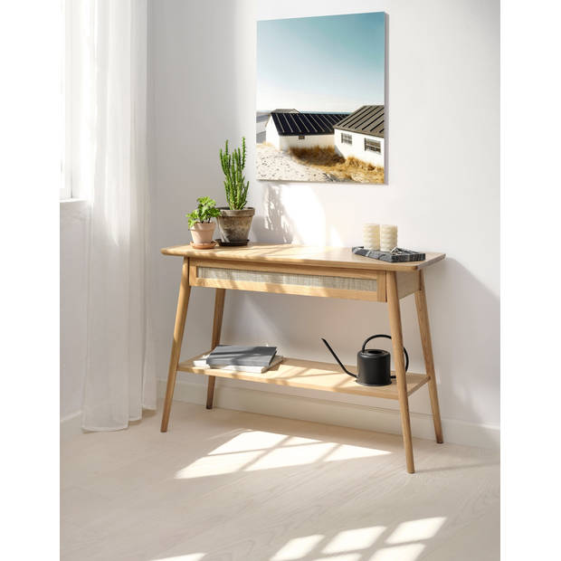 Giga Living - Sidetable Barrali Naturel Eiken 110cm