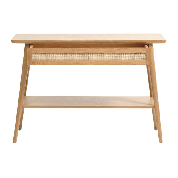 Giga Living - Sidetable Barrali Naturel Eiken 110cm