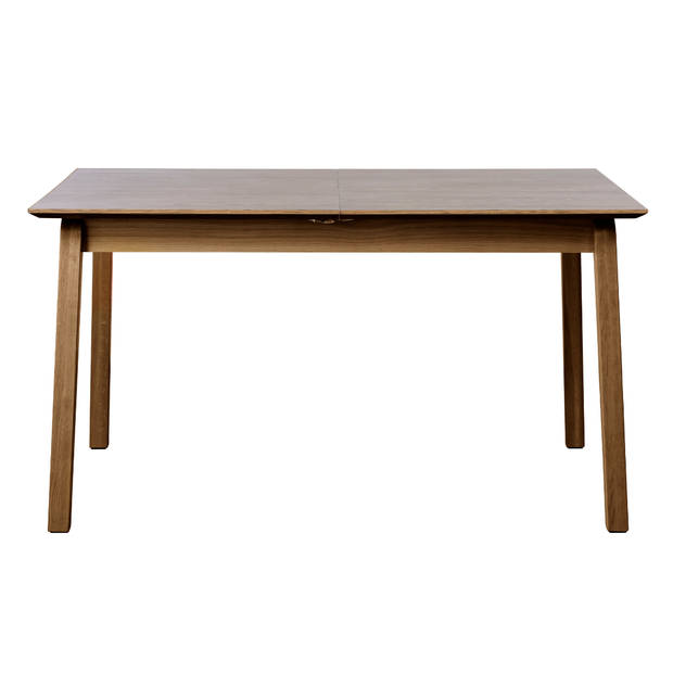 Giga Living - Eettafel Uitschuifbaar - Donkerbruin Eiken - 95x140-200cm - Bari