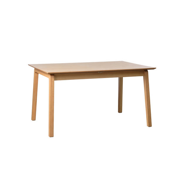 Giga Living - Eettafel Uitschuifbaar - Naturel Eiken - 95x140-200cm - Bari