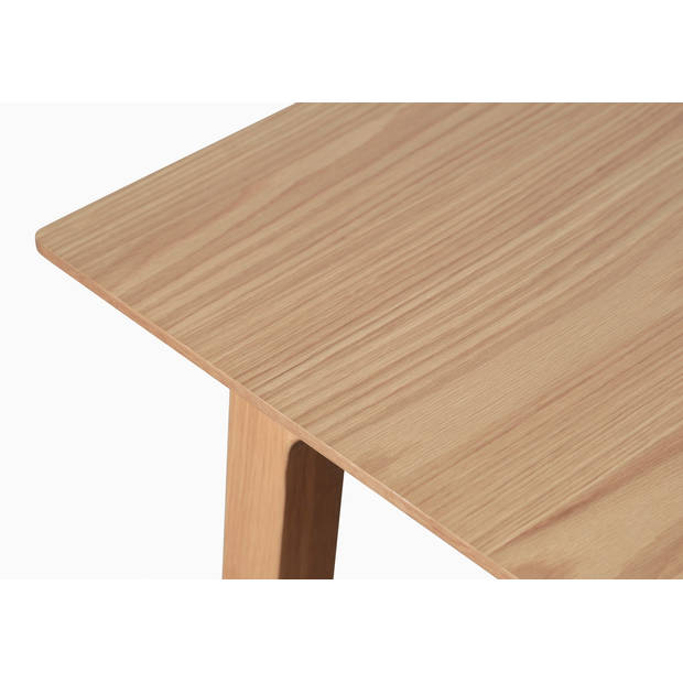 Giga Living - Eettafel Uitschuifbaar - Naturel Eiken - 95x190-290cm - Bari