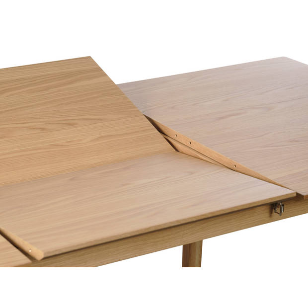 Giga Living - Eettafel Uitschuifbaar - Naturel Eiken - 95x190-290cm - Bari