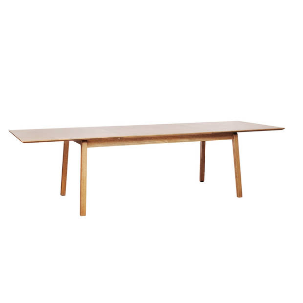 Giga Living - Eettafel Uitschuifbaar - Naturel Eiken - 95x190-290cm - Bari