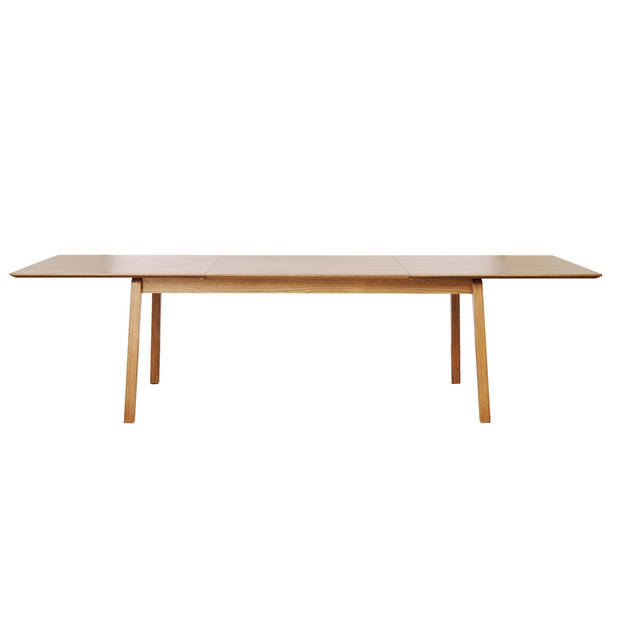 Giga Living - Eettafel Uitschuifbaar - Naturel Eiken - 95x190-290cm - Bari