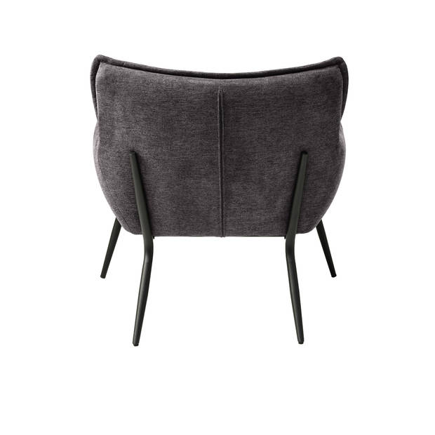 Giga Living - Fauteuil Calgary Stof Donkergrijs