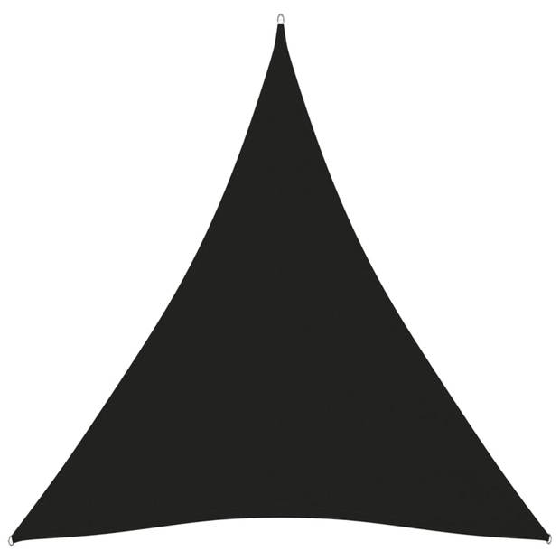 vidaXL Zonnescherm driehoekig 3x4x4 m oxford stof zwart