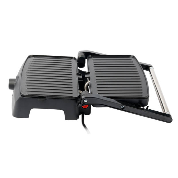 Blokker BL-12004 contactgrill rvs/zwart 750W PFAS vrij