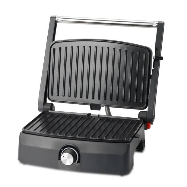 Blokker BL-12004 contactgrill rvs/zwart 1.500W PFAS vrij