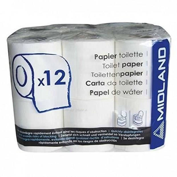 Toiletpapier toilet chemisch 12 rollen
