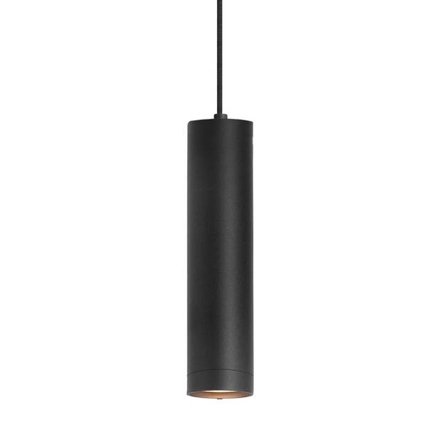 Highlight Hanglamp Perugia 3+2 lichts L 120 cm zwart rook