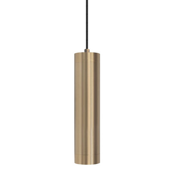 Highlight Hanglamp Perugia 3+2 lichts L 120 cm zwart goud